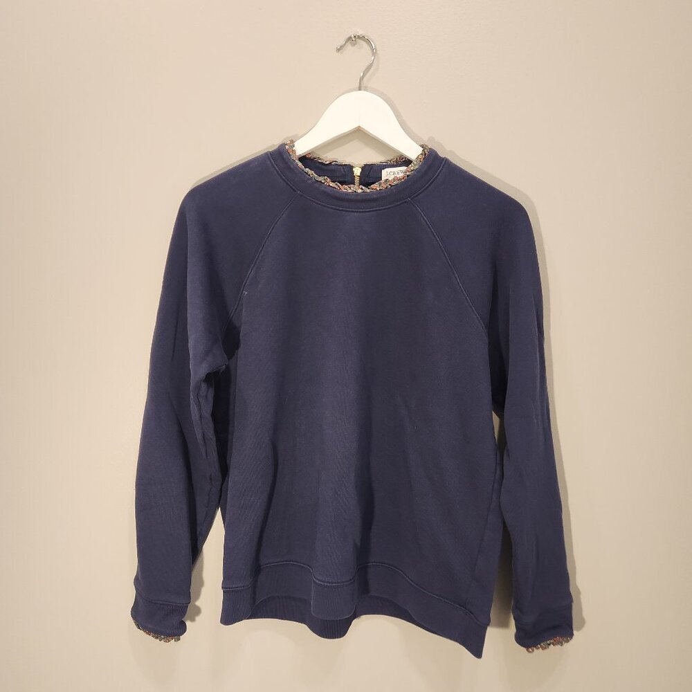 J. Crew Factory Navy Blue Sweatshirt
